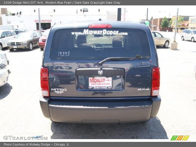 Modern Blue Pearl / Dark Slate Gray/Light Slate Gray 2008 Dodge Nitro SXT 4x4