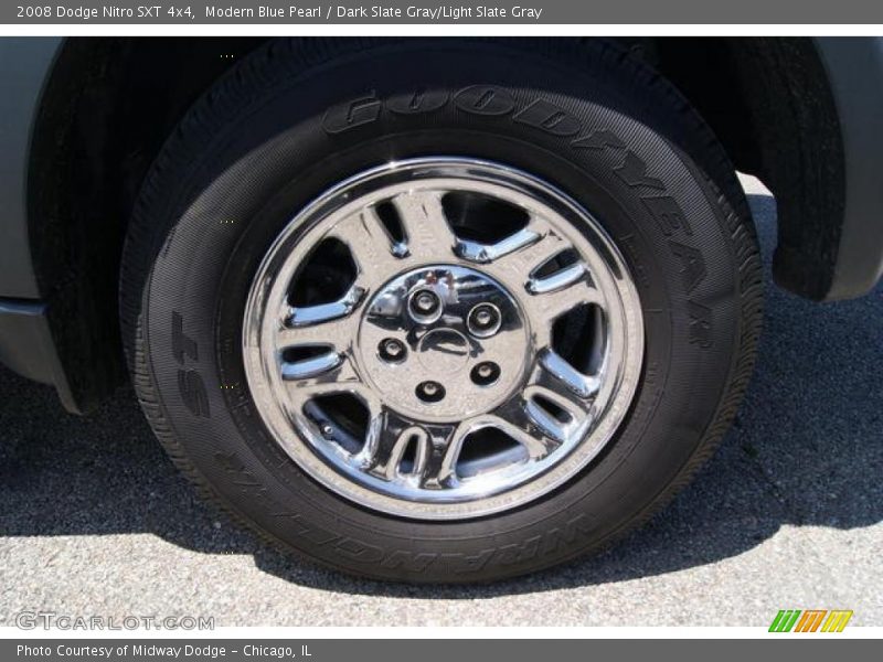 Modern Blue Pearl / Dark Slate Gray/Light Slate Gray 2008 Dodge Nitro SXT 4x4