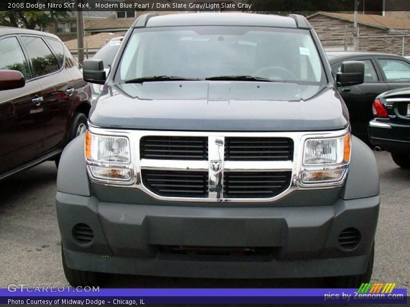 Modern Blue Pearl / Dark Slate Gray/Light Slate Gray 2008 Dodge Nitro SXT 4x4