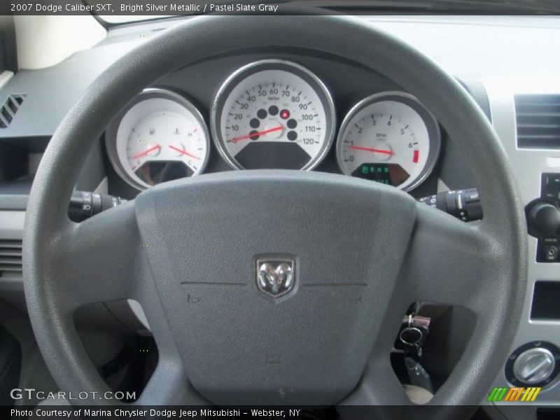 Bright Silver Metallic / Pastel Slate Gray 2007 Dodge Caliber SXT