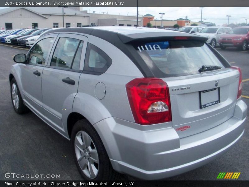 Bright Silver Metallic / Pastel Slate Gray 2007 Dodge Caliber SXT