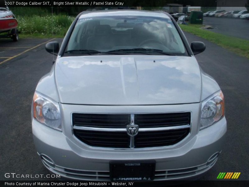Bright Silver Metallic / Pastel Slate Gray 2007 Dodge Caliber SXT