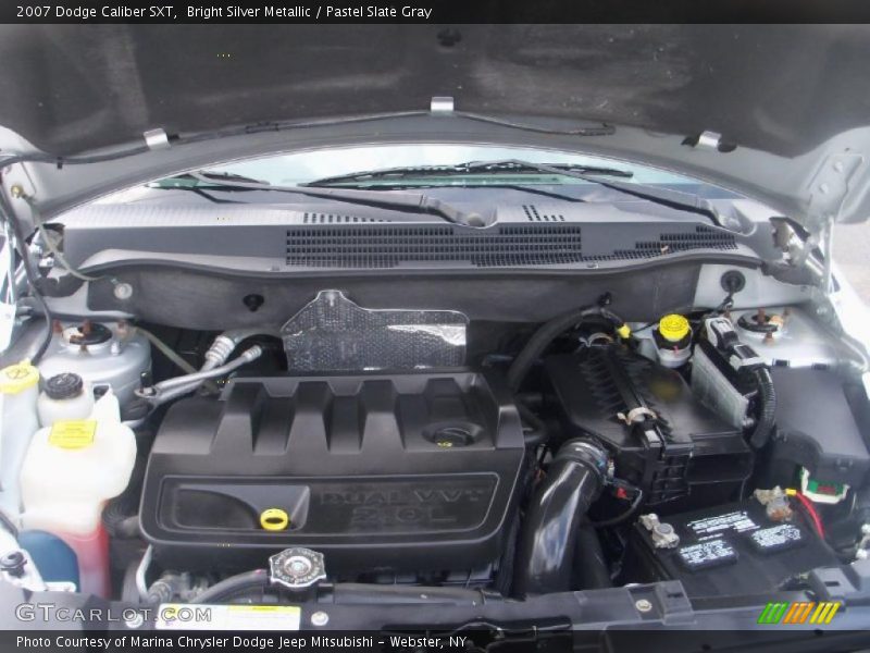 Bright Silver Metallic / Pastel Slate Gray 2007 Dodge Caliber SXT