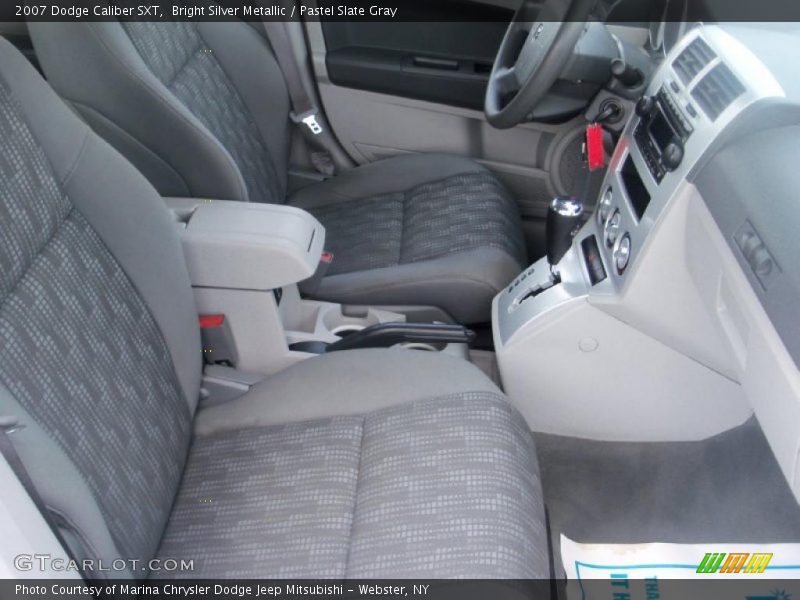 Bright Silver Metallic / Pastel Slate Gray 2007 Dodge Caliber SXT