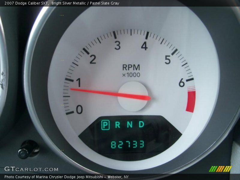 Bright Silver Metallic / Pastel Slate Gray 2007 Dodge Caliber SXT