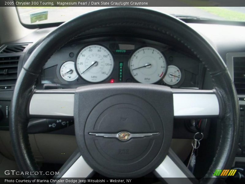 Magnesium Pearl / Dark Slate Gray/Light Graystone 2005 Chrysler 300 Touring