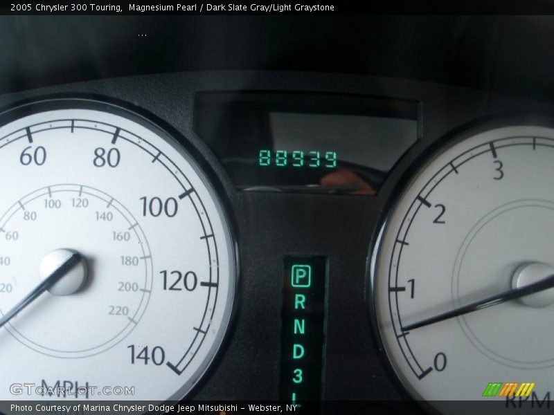 Magnesium Pearl / Dark Slate Gray/Light Graystone 2005 Chrysler 300 Touring