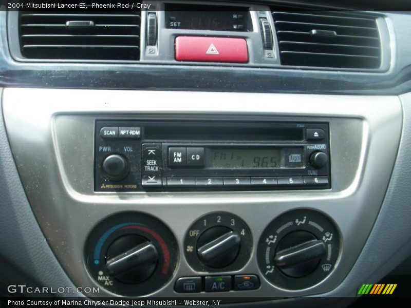 Phoenix Red / Gray 2004 Mitsubishi Lancer ES