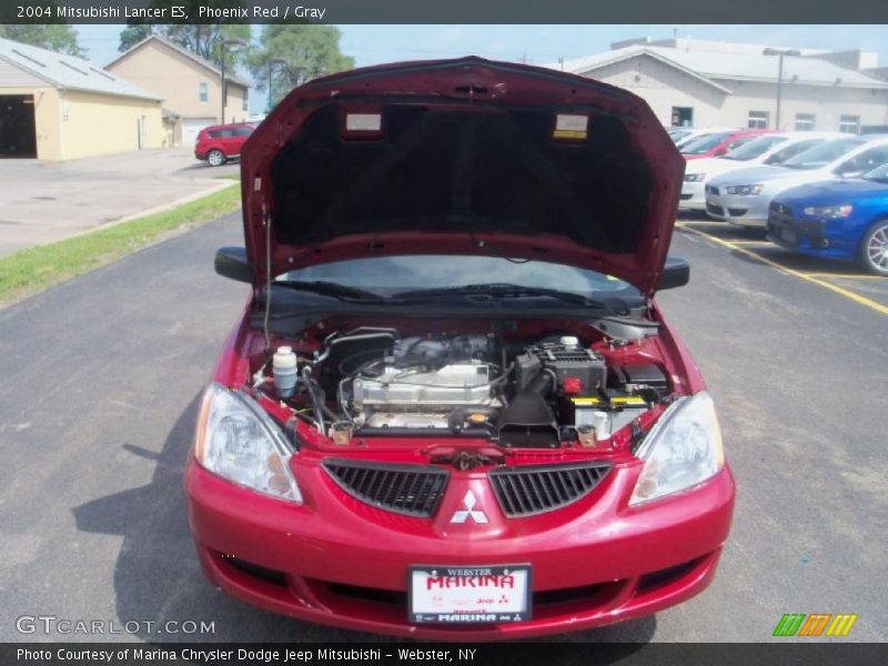 Phoenix Red / Gray 2004 Mitsubishi Lancer ES