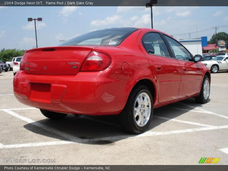 Flame Red / Dark Slate Gray 2004 Dodge Neon SXT