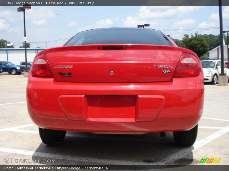 Flame Red / Dark Slate Gray 2004 Dodge Neon SXT