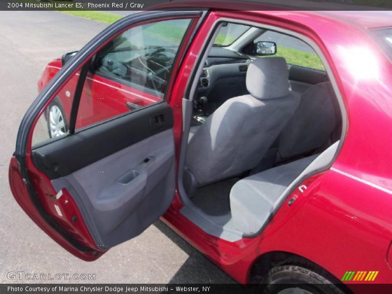 Phoenix Red / Gray 2004 Mitsubishi Lancer ES