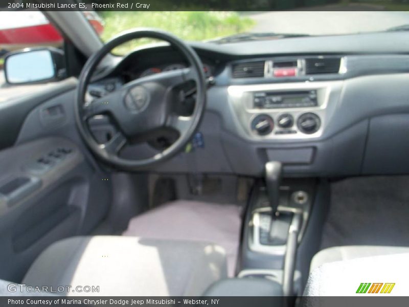 Phoenix Red / Gray 2004 Mitsubishi Lancer ES