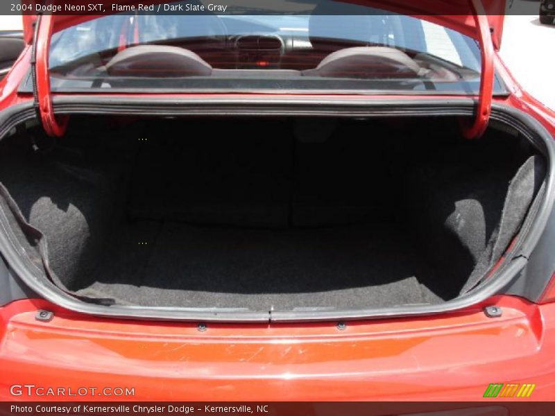Flame Red / Dark Slate Gray 2004 Dodge Neon SXT