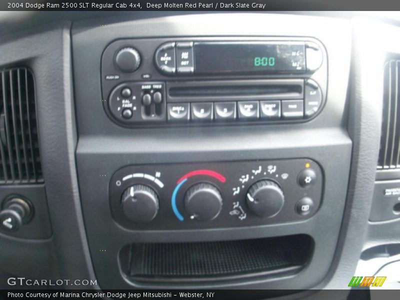 Deep Molten Red Pearl / Dark Slate Gray 2004 Dodge Ram 2500 SLT Regular Cab 4x4