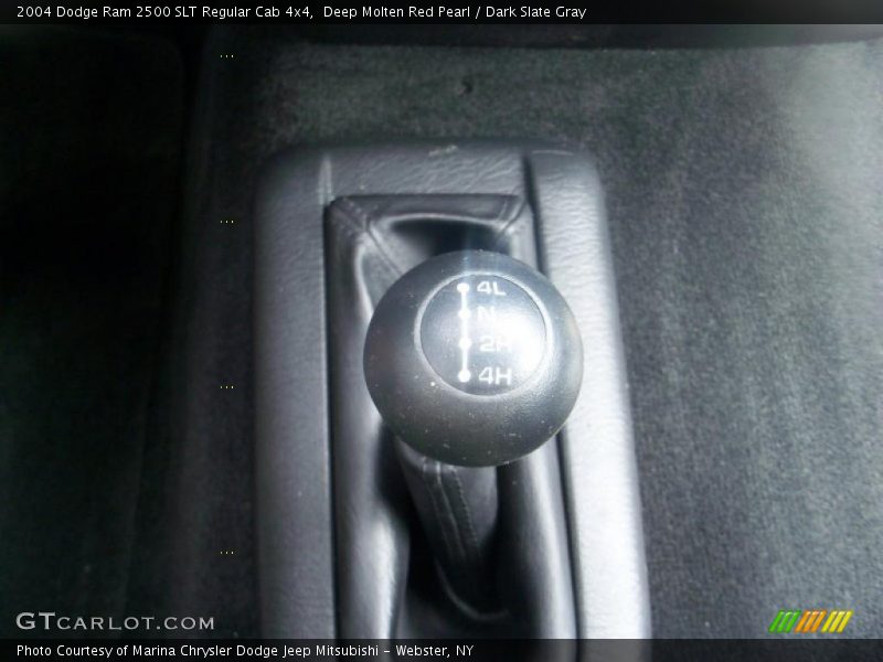 Deep Molten Red Pearl / Dark Slate Gray 2004 Dodge Ram 2500 SLT Regular Cab 4x4