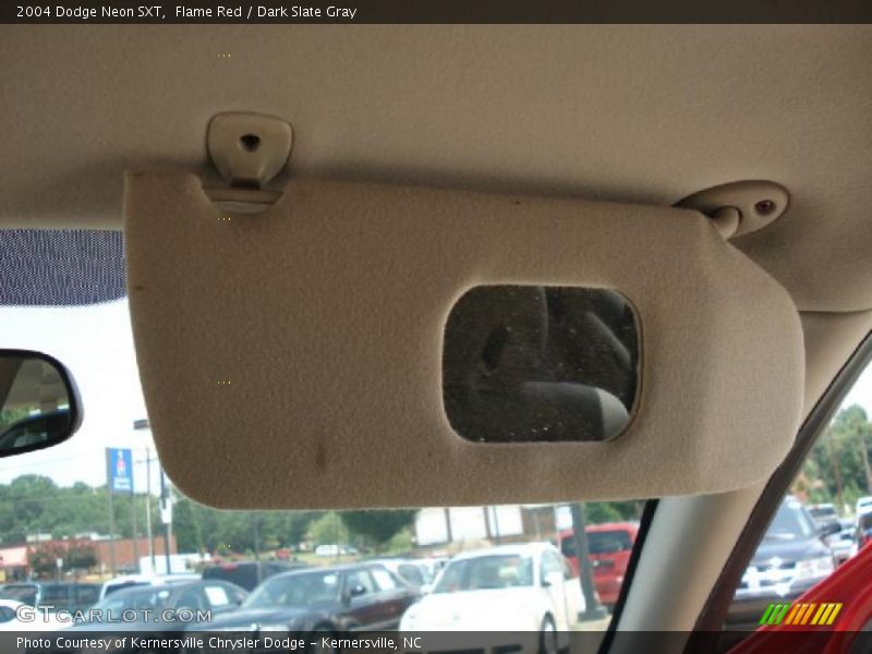 Flame Red / Dark Slate Gray 2004 Dodge Neon SXT