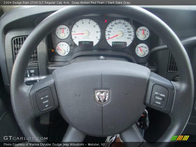 Deep Molten Red Pearl / Dark Slate Gray 2004 Dodge Ram 2500 SLT Regular Cab 4x4