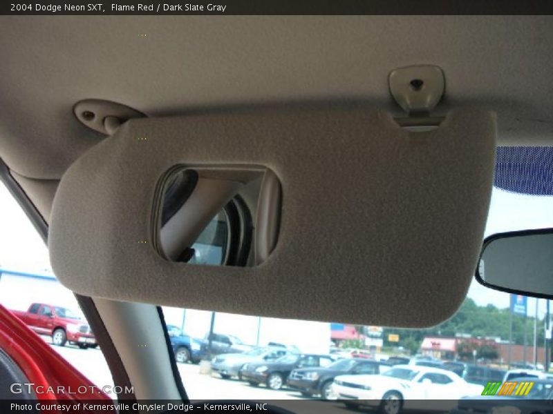 Flame Red / Dark Slate Gray 2004 Dodge Neon SXT