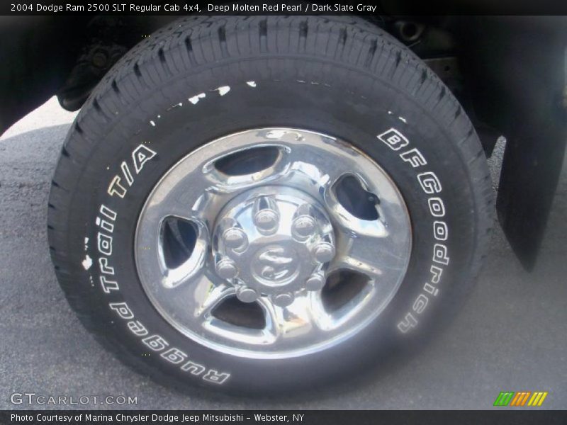 Deep Molten Red Pearl / Dark Slate Gray 2004 Dodge Ram 2500 SLT Regular Cab 4x4