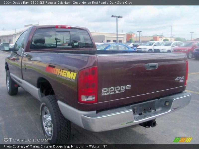 Deep Molten Red Pearl / Dark Slate Gray 2004 Dodge Ram 2500 SLT Regular Cab 4x4