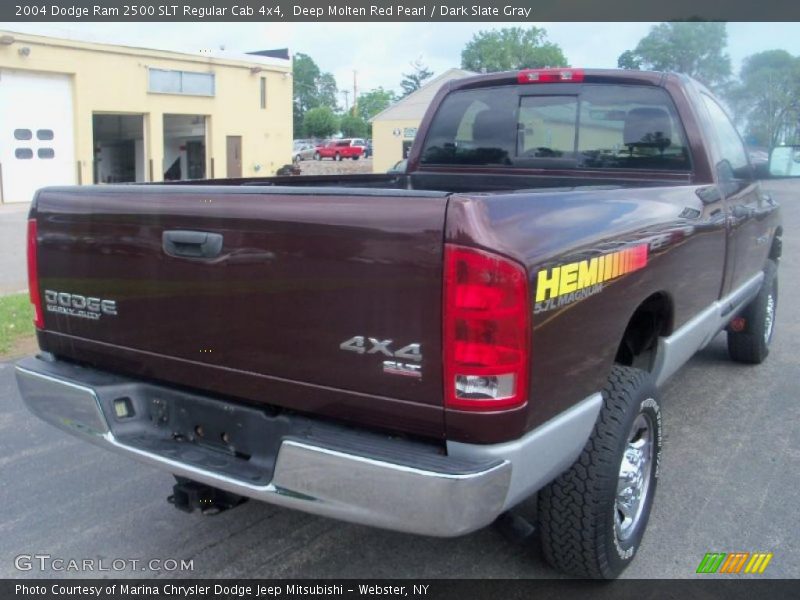 Deep Molten Red Pearl / Dark Slate Gray 2004 Dodge Ram 2500 SLT Regular Cab 4x4
