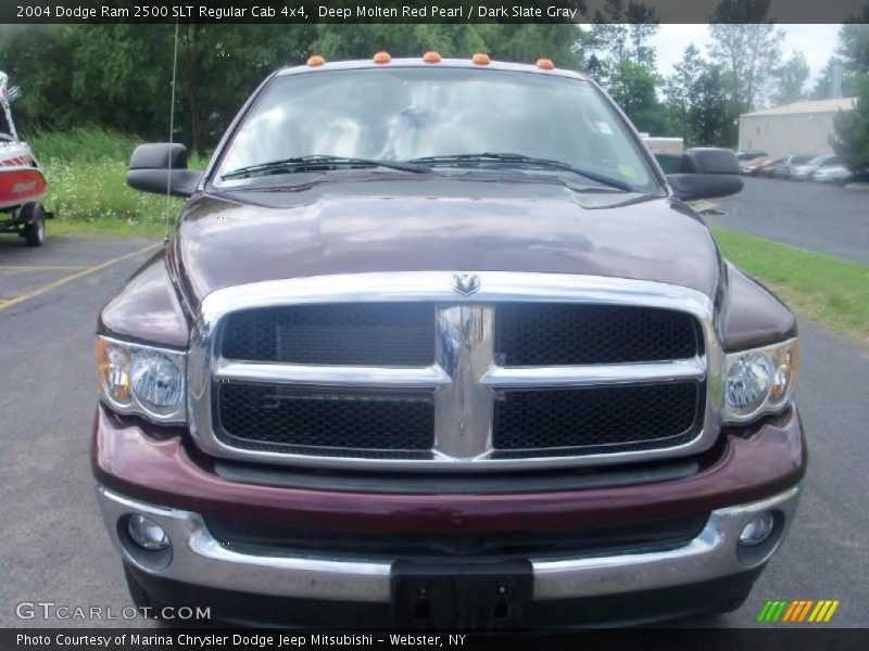 Deep Molten Red Pearl / Dark Slate Gray 2004 Dodge Ram 2500 SLT Regular Cab 4x4