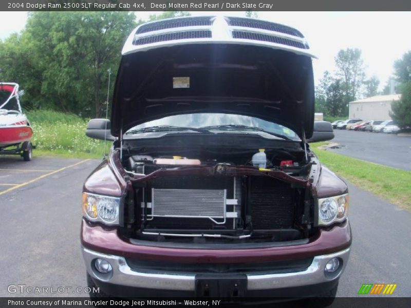 Deep Molten Red Pearl / Dark Slate Gray 2004 Dodge Ram 2500 SLT Regular Cab 4x4