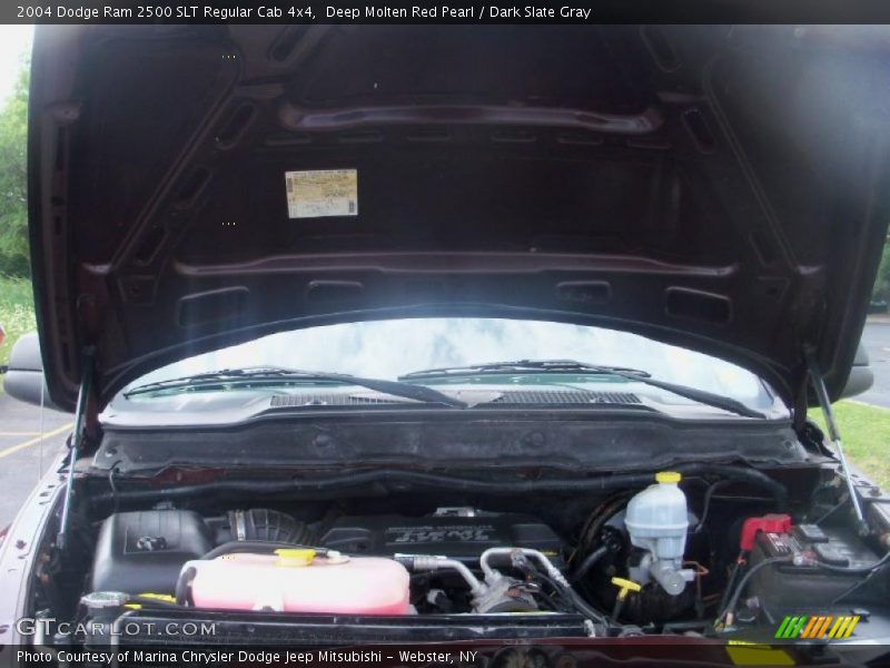 Deep Molten Red Pearl / Dark Slate Gray 2004 Dodge Ram 2500 SLT Regular Cab 4x4