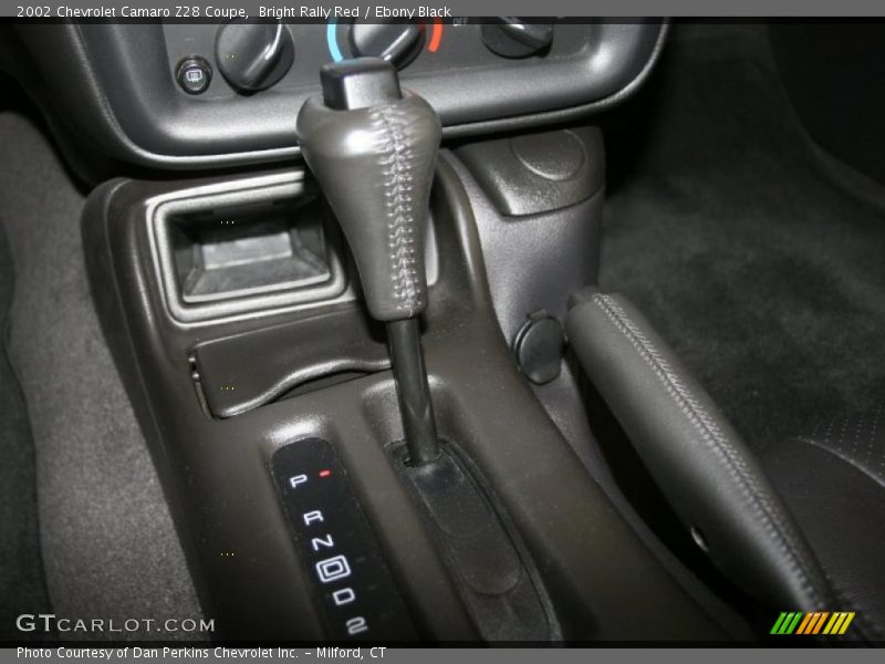 Bright Rally Red / Ebony Black 2002 Chevrolet Camaro Z28 Coupe