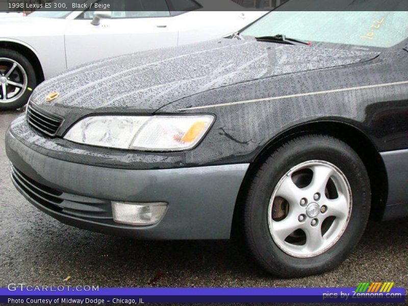 Black / Beige 1998 Lexus ES 300