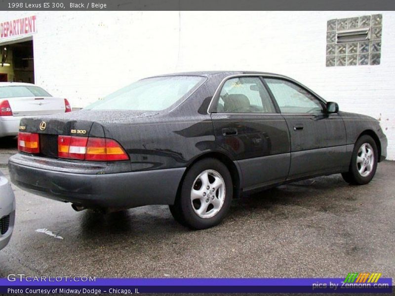 Black / Beige 1998 Lexus ES 300