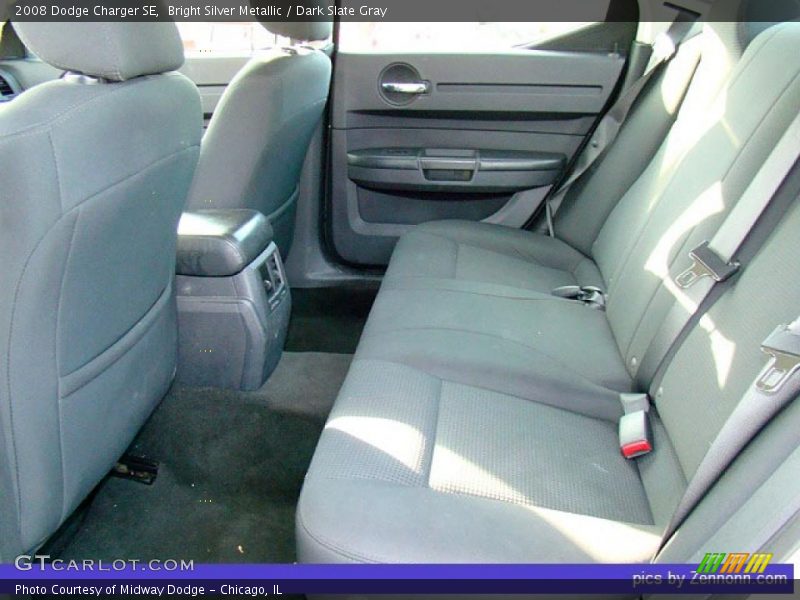 Bright Silver Metallic / Dark Slate Gray 2008 Dodge Charger SE