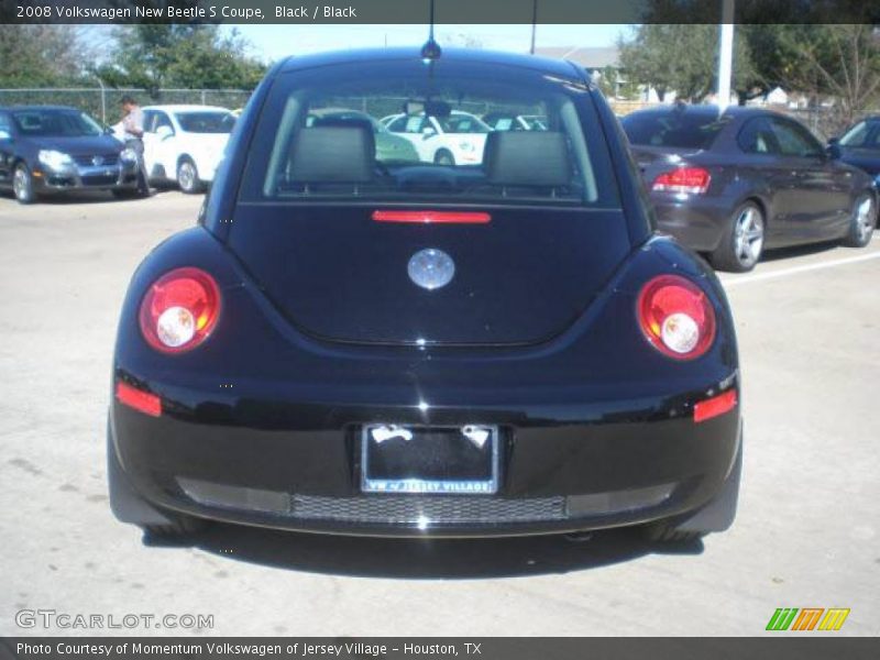 Black / Black 2008 Volkswagen New Beetle S Coupe