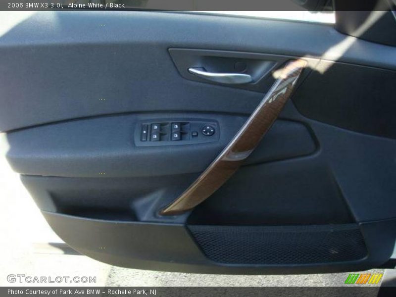 Alpine White / Black 2006 BMW X3 3.0i