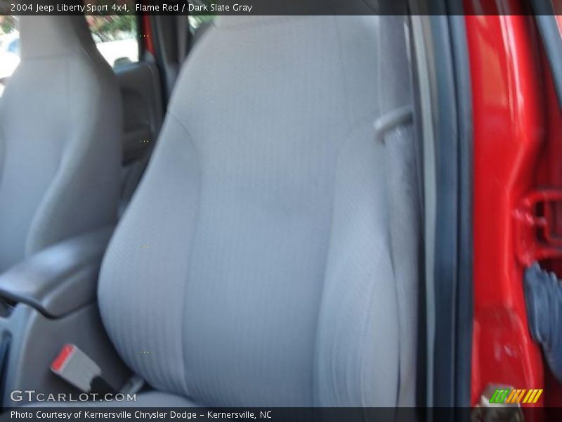 Flame Red / Dark Slate Gray 2004 Jeep Liberty Sport 4x4