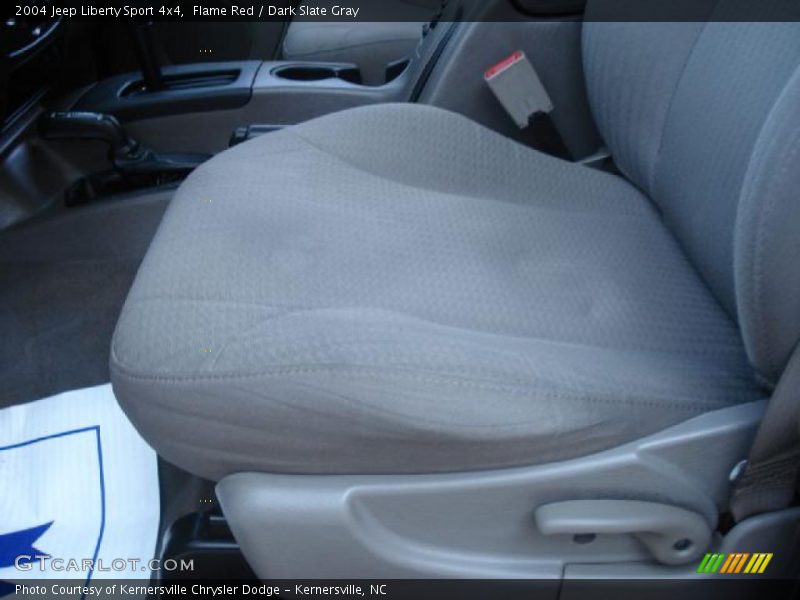 Flame Red / Dark Slate Gray 2004 Jeep Liberty Sport 4x4