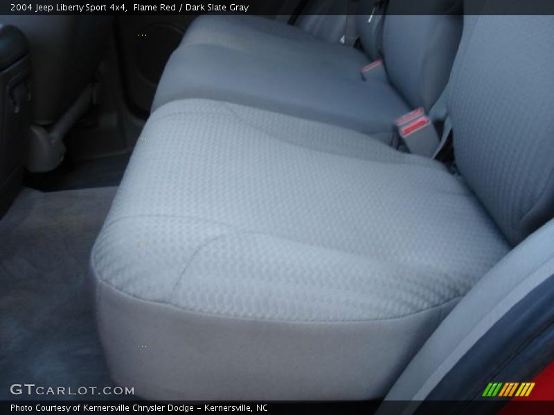 Flame Red / Dark Slate Gray 2004 Jeep Liberty Sport 4x4