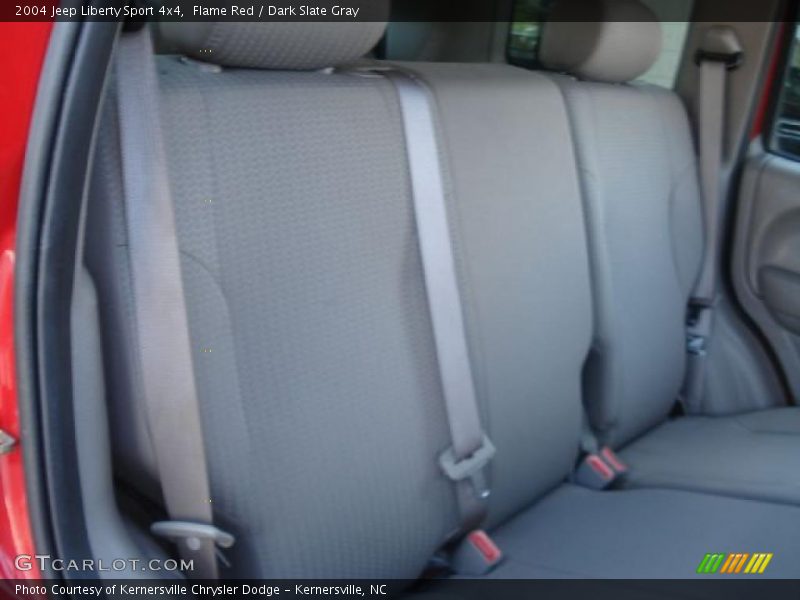 Flame Red / Dark Slate Gray 2004 Jeep Liberty Sport 4x4