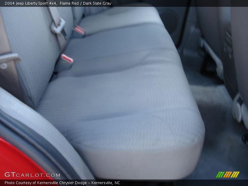 Flame Red / Dark Slate Gray 2004 Jeep Liberty Sport 4x4