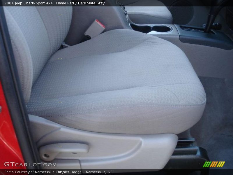 Flame Red / Dark Slate Gray 2004 Jeep Liberty Sport 4x4