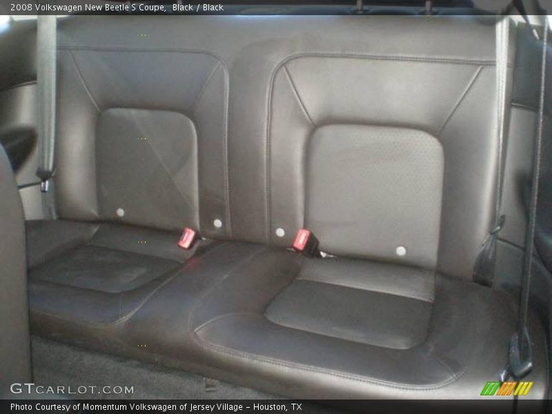 Black / Black 2008 Volkswagen New Beetle S Coupe
