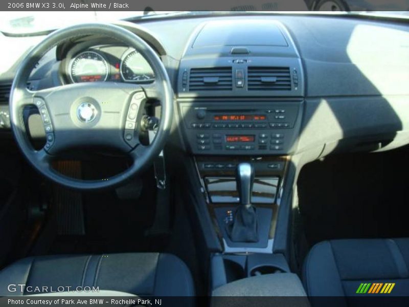 Alpine White / Black 2006 BMW X3 3.0i