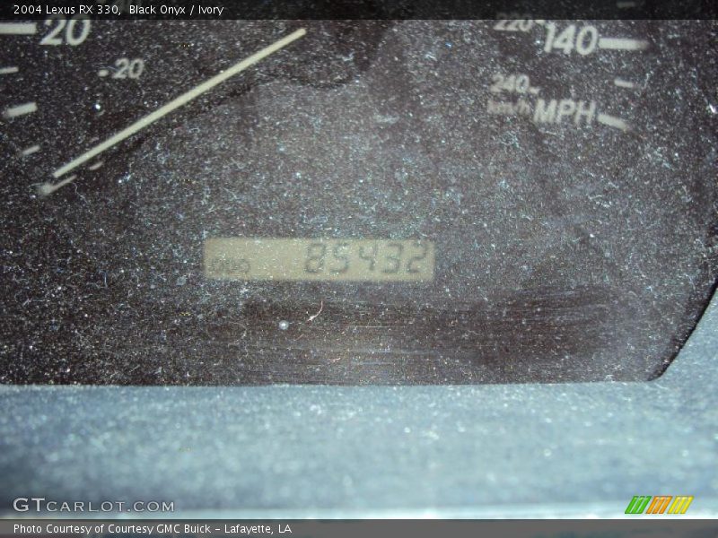 Black Onyx / Ivory 2004 Lexus RX 330