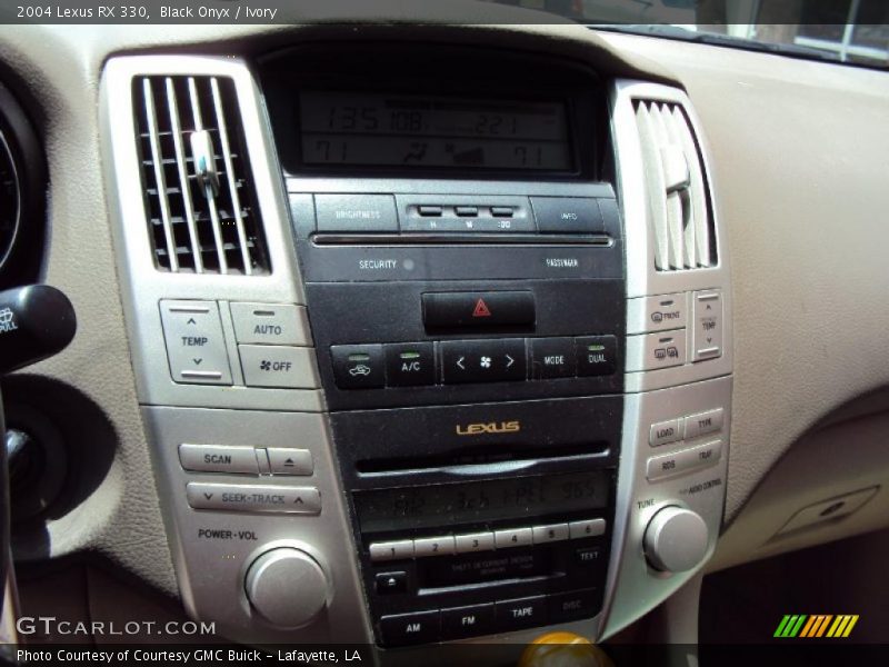 Black Onyx / Ivory 2004 Lexus RX 330