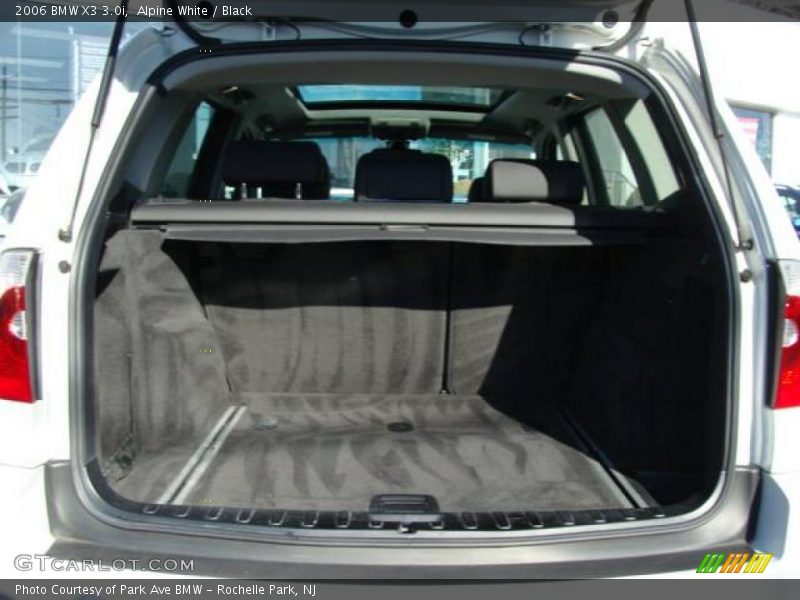 Alpine White / Black 2006 BMW X3 3.0i