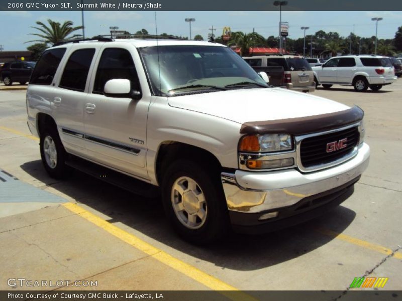 Summit White / Neutral/Shale 2006 GMC Yukon SLT