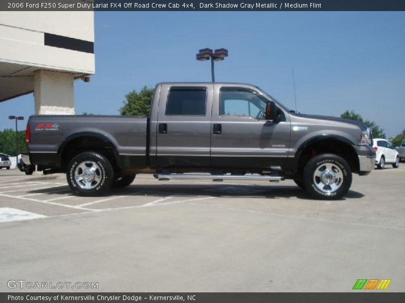 Dark Shadow Gray Metallic / Medium Flint 2006 Ford F250 Super Duty Lariat FX4 Off Road Crew Cab 4x4