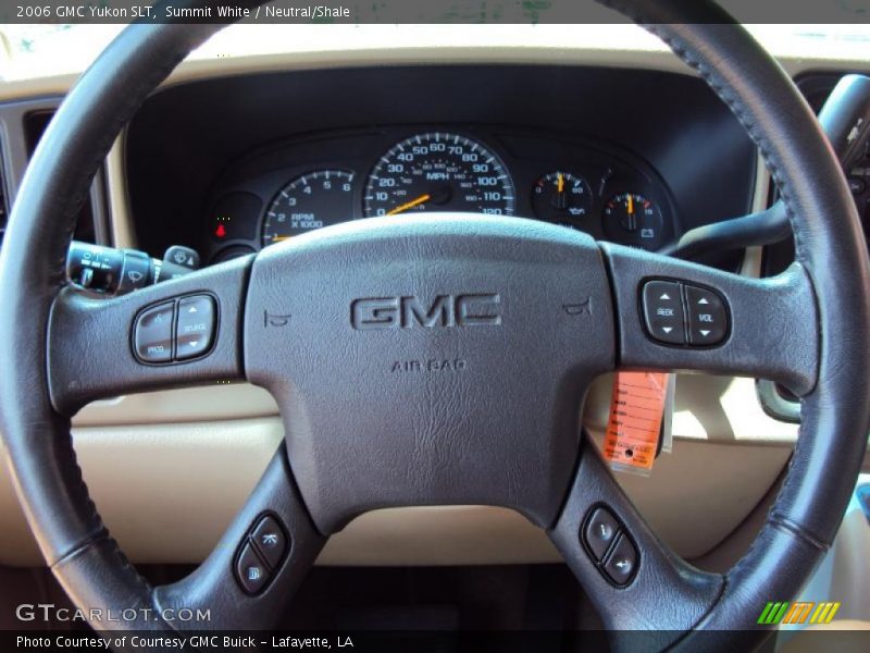 Summit White / Neutral/Shale 2006 GMC Yukon SLT