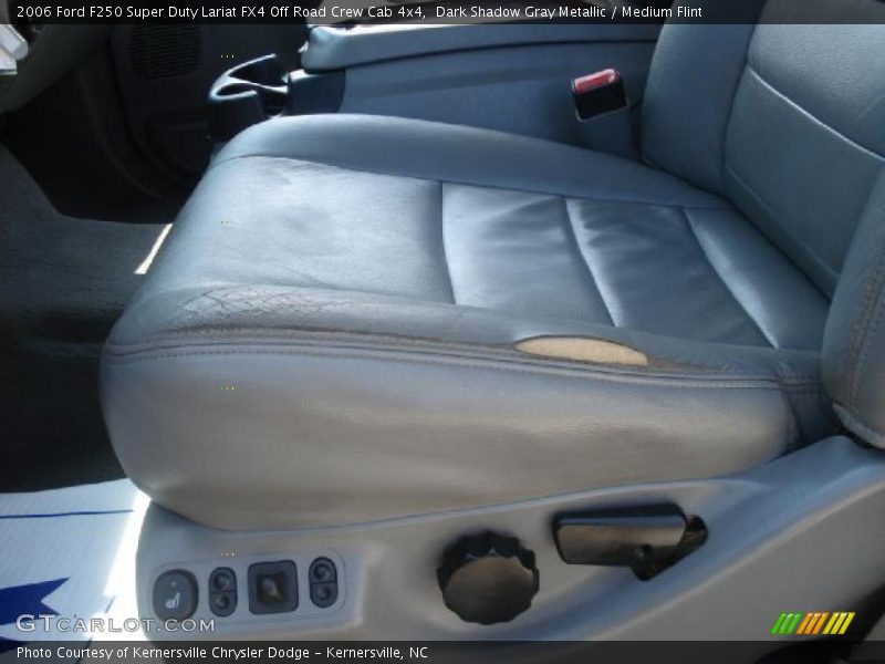 Dark Shadow Gray Metallic / Medium Flint 2006 Ford F250 Super Duty Lariat FX4 Off Road Crew Cab 4x4